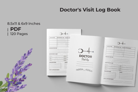 Download Doctor's Visit Log Book (KDP Interior) - Visit Collection
