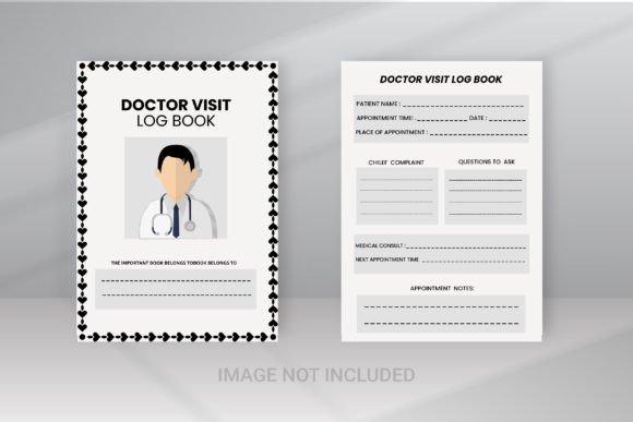 Download Doctor Visit Notebook Interior Template - Premium Resources