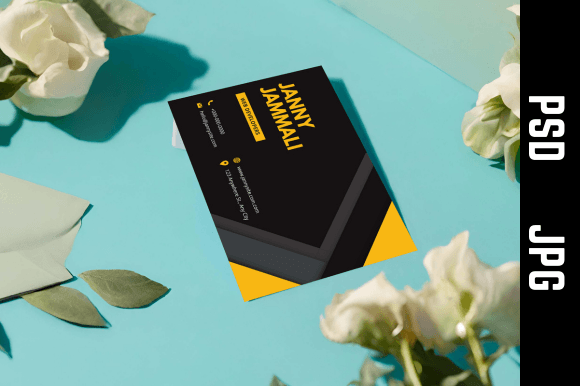 Download Business Visiting Card Mockup - Visit Collection